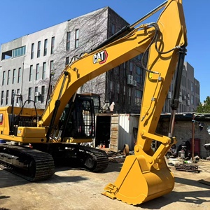 Excavadora Usada Modelo 320GC 2021 con Motor Cummins, Control PLC, 20 Toneladas, Amarilla, Hidráulica, Montada sobre Orugas, Equipo de Construcción - Product Image 4