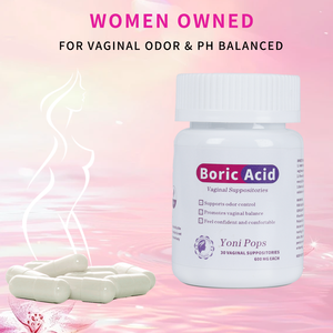 Private Label Yoni Pops Detox Boorzuur Zetpillen Voor Bv/Gist Infecties 100% Medische Boorzuur Aanpasbare Vagina Pops - Product Image 5