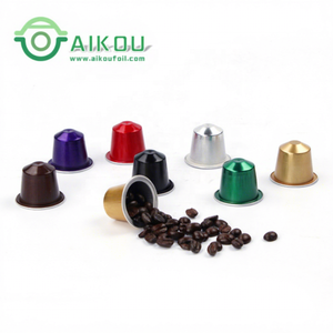 Cápsula de café con tapa impresa, papel de aluminio de sellado térmico desechable, cápsula de café vacía, Infusor de taza de té - Product Image 1