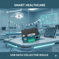 Escáner de Código de Barras Modbus con Colector USB, Módulo Industrial con Protocolo MQTT para Aplicaciones de IoT, Puerto Serie RS-232/485