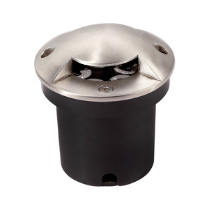 Luz LED Subterránea 5000K Luz Diurna IP65 de Montaje Empotrado en Acero Inoxidable para Paisajismo Tipo III Distribución DC 12V con Sensor de Movimiento - Product Image 1