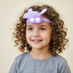 Lampe <span class=keywords><strong>frontale</strong></span> LED rechargeable en silicone en forme de lapin pour enfants, cadeau mignon et créatif, idéale en cas d'urgence - Product Image 5