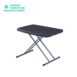 SK-ZDZ-H002 Multifunctional Small Portable Foldable Folding Compact Adjustable Personal Mini Plastic Folding <strong>Table</strong> - Product Image 2