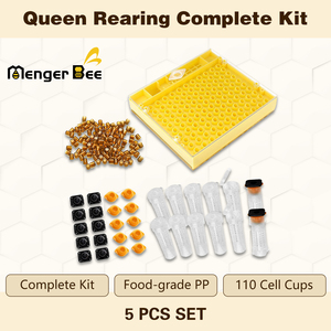 Nuevo Kit de Herramientas para Apicultura con Sistema de Cría de Reinas, 110 Copas para Celdas de Reina, 10 Jaulas para Reinas en Caja de Injerto (Plástico PP) - Product Image 2