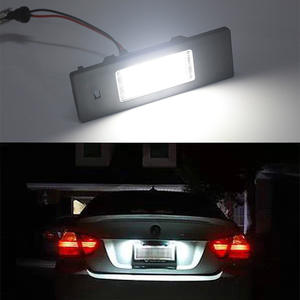 Pour <span class=keywords><strong>BMW</strong></span> Série <span class=keywords><strong>1</strong></span> E81 E87 E63 E64 M6 E85 E86 Z4 F12 F13 F20 K48 MINI R60 R61 LED <span class=keywords><strong>Plaque</strong></span> D'<span class=keywords><strong>immatriculation</strong></span> Lampe De Voiture Luz Pas D'erreur - Product Image 4