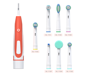 All'ingrosso spazzolino elettrico portatile per adulti IPX5 batteria automatica a 360 gradi compatibile con spazzolino dentale orale <span class=keywords><strong>B</strong></span> <span class=keywords><strong>testine</strong></span> - Product Image 3