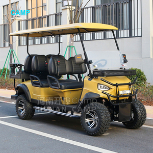 CAMP Nuevo modelo 7.5kw carrito de golf eléctrico 6 personas batería de iones de litio todoterreno Club <span class=keywords><strong>coche</strong></span> carrito de golf - Product Image 5
