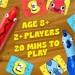 Juego de Mesa Chicken Vs Hotdog para Mayores de 14 Años, 2+ Jugadores, Divertido Juguete con Tarjetas e Instrucciones en Inglés/Español - Product Image 2