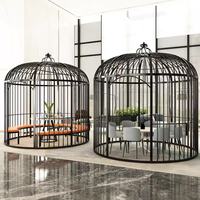 Paravents décoratifs en acier inoxydable, séparateurs de pièce au design contemporain, option d'éclairage, étanches pour jardin, patio, café