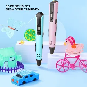 2024 nouveau stylo d'impression 3D intelligent brosse 3d stylo jouet pour enfants cadeau usine approvisionnement direct