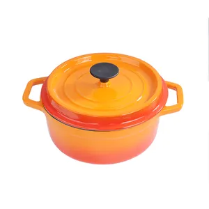 Household cookware cast iron dutch oven gift cooking pot casserole enamel cocotte