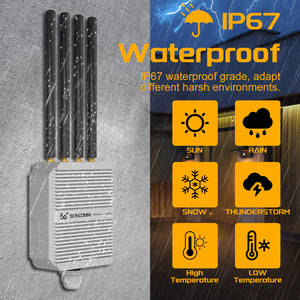 Suncomm X75 5g đơn vị ngoài trời fwa tàu sân bay tập hợp tốc độ cao <span class=keywords><strong>Internet</strong></span> cổng PoE cung cấp điện 2.5g cổng <span class=keywords><strong>wifi</strong></span> ngoài trời 5g - Product Image 4