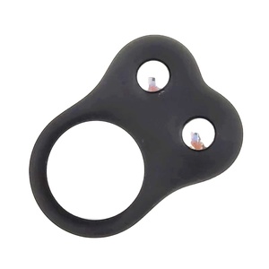 Anello da allenamento in Silicone regolabile con palle Bondage erezione ritardo eiaculazione riutilizzabile allungamento barella sesso giocattolo uomini - Product Image 1