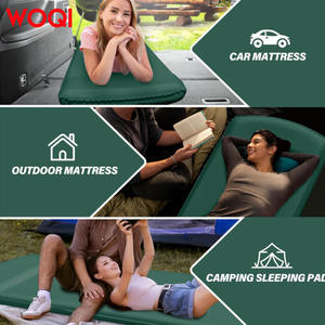 Colchoneta de Camping Woqi Rectangular para 1 Persona, Impermeable, de Espuma, Portátil, para Dormir al Aire Libre, Color Verde Océano Gris - Product Image 3