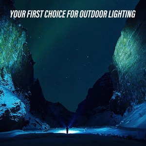 ไฟฉาย LED พลังงานสูงแบบชาร์จไฟได้ โคมไฟตั้งแคมป์พร้อมไฟด้านข้าง กันน้ำ ไฟพกพาสำหรับใช้งานกลางแจ้ง พร้อมตะขอเกี่ยวท้าย - Product Image 6