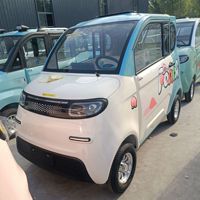EEC COC, Vehículo Eléctrico de Dos Puertas y Cuatro Plazas, 15kw, Sin Licencia, Cuatro Ruedas, 45 Km/H, Mini Auto Eléctrico Cerrado para Adultos