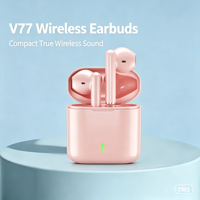 Auriculares Inalámbricos TWS Cómodos con Cancelación de Ruido y Grabación de Reuniones con IA para Juegos y Llamadas