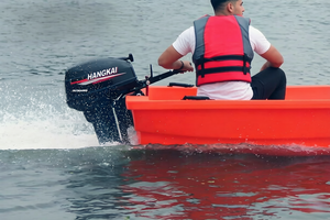 Moteurs hors-bord gonflables marins Hangkai à <span class=keywords><strong>prix</strong></span> compétitifs à vendre, moteur hors-bord à <span class=keywords><strong>essence</strong></span> 4 <span class=keywords><strong>temps</strong></span> à arbre court et long de 20 CV - Product Image 5