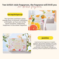 Jabón de Baño Artesanal con Aroma a Naranja Dulce de Alta Calidad al por Mayor, Jabón Hidratante con Vitamina E de 150 g, Jabón Blanqueador para Piel Grasa
