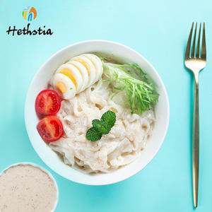 Kits de salade de nouilles de konjac fraîches faibles en gras, pré-emballées, saveur <span class=keywords><strong>wasabi</strong></span> instantanée, amère et épicée, salade prête à consommer pour adultes - Product Image 4