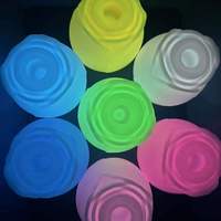 Fournisseur en gros - Vente chaude : Jouets sexuels pour adultes - Vibrateur rose lumineux dans le noir pour point G féminin - Vibrateur clitoridien à succion - Achat en gros