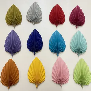 Подгонянные цветные топперламутровые бумажные листья