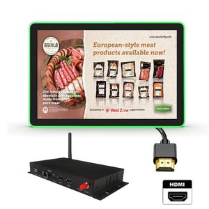 Kotak pemutar Media Digital <span class=keywords><strong>Android</strong></span> 13 RK3588, kotak pemutar Media Digital interaktif Tampilan Iklan CMS 4 + 64GB asli - Product Image 2