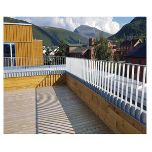 <span class=keywords><strong>Barandilla</strong></span> de montaje de tubería cuadrada de aluminio y <span class=keywords><strong>acero</strong></span> <span class=keywords><strong>inoxidable</strong></span>, para diseños de <span class=keywords><strong>barandilla</strong></span> de balcón - Product Image 4