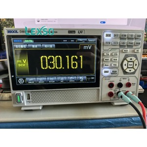 1 unidad Multímetro digital Rigol usado de 5.5 dígitos DM858, 11 tipos de señal de entrada, precisión de 0.01%+1, 80 lecturas/s, alimentación Tipo-C - Product Image 1