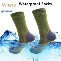 Chaussettes de sport professionnelles en nylon et coton tricoté imperméables, antidérapantes, absorbant la transpiration, désodorisantes, pour la course à pied et le camping
