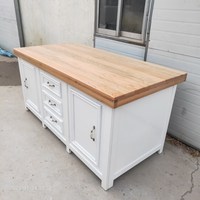 Buffet moderne en bois blanc pour banquets en plein air, fêtes, événements ou mariages-Meubles de salon élégants