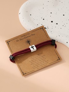 Bán Buôn New Đồ Trang Sức Thời Trang Chéo DIY Bện Có Thể Điều Chỉnh Milanese Vòng Đeo Tay Cho Nam Giới Phụ Nữ - Product Image 5