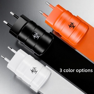 Adaptador de Corriente USB-C PD20W con Diseño de Bidón, Carga Rápida, Enchufe EU/US, Certificación CE, Protección OVP, <span class=keywords><strong>Cargador</strong></span> USB C para <span class=keywords><strong>iPhone</strong></span> 12-17 - Product Image 1