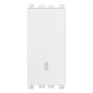 White <b>Diverter</b> Switch 1P 16AX 4.1x2.8x5.3cm Wall Mount - Product Image 1