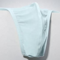 Heren Mid-Rise Ademende Mesh Jockstrap Zakje Slipje Sexy Zijden Bikini Slip Met Cuecas Design Gay Strings Ondergoed Voor Jongens