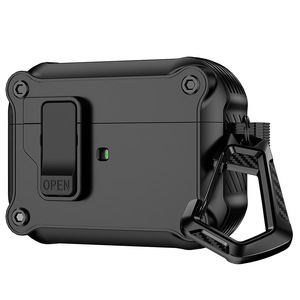 Custodia per auricolari <span class=keywords><strong>AirPods</strong></span> Pro 3 antiurto automatica Pop-up Hard PC TPU custodia per <span class=keywords><strong>AirPods</strong></span> 4 Pro 3 Cover protettiva - Product Image 1