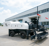 Machine à laser pour le nivellement du béton à grande vitesse (8 km/h) avec flèche de 6000 mm pour le revêtement des ponts autoroutiers