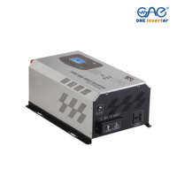 Inverter Daya 3000W 3KW 24V 220V Gelombang Sinus Murni Tenaga Surya dengan Layar LED