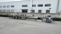 Système de transformation de la farine Roujiamo, fabrication automatique de pain, haute capacité 3000 pièces/h