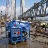 Générateur diesel portable YC12GF-3 12kW 13kW monophasé/triphasé 230V/400V refroidi par air