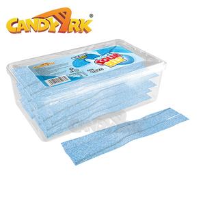 ओम कारखाने की आपूर्ति खट्टा लिकोरिस गमी कैंडी मीठा बेल्ट टेप तर्रार कैंडी चबाने वाली - Product Image 3