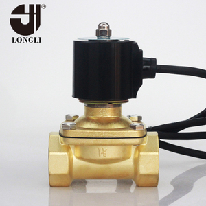 2W-400-40 220V Électrovanne pneumatique étanche en laiton de 1,5 pouce - Product Image 2
