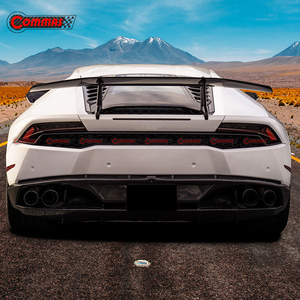 For Lamborghini Huracan LP610 Rear Bumper Lip OEM Style Dry Carbon Fiber Rear Diffuser Lip Car Accessories - Product Image 2