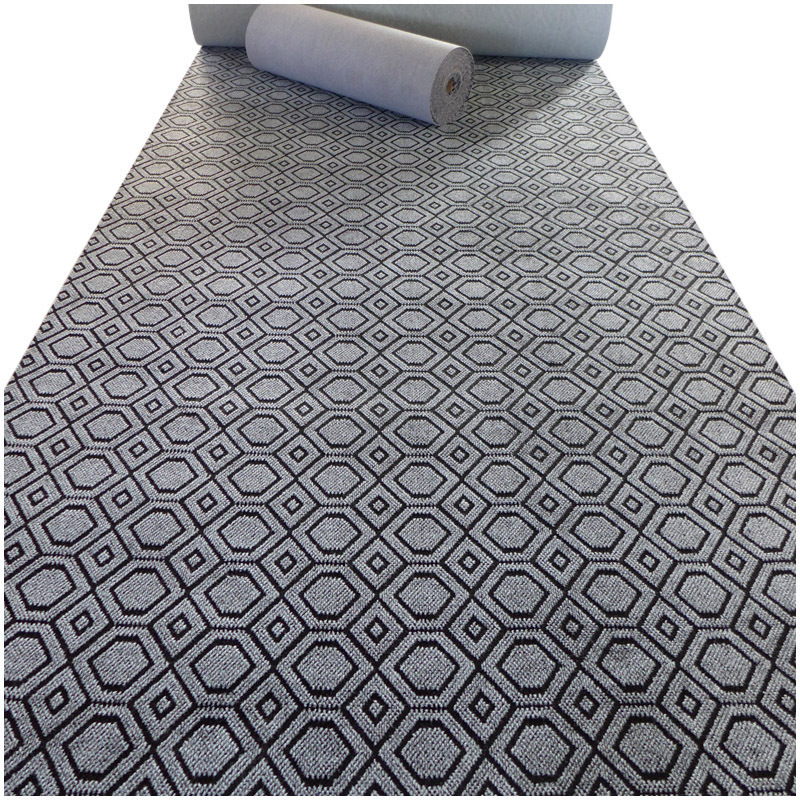 Hexagonal noir et gris (5 mm)