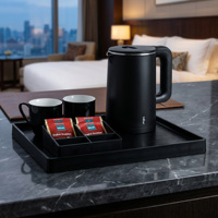 Bouilloire électrique portable Honeyson 220V écologique, modèle K106, certifiée CE, pour le thé et le café, utilisation hôtelière
