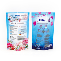 Sachets personnalisés pour lessive en dosettes et adoucissant textile – Sachet refermable à fermeture éclair, haute barrière, pour détergent