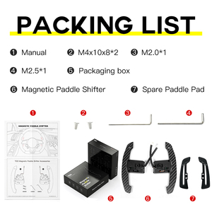 Palettes de changement de vitesse magnétiques en fibre de carbone TDD pour volant Nissan 400Z GTR R35 - Product Image 5