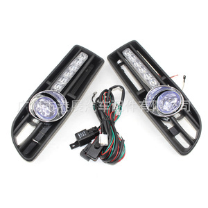 ชุดไฟตัดหมอก LED สำหรับรถยนต์ Volkswagen Bora Jetta ปี 1999-2005 พร้อมไฟวิ่งกลางวัน จากงานแสดงสินค้าฮ่องกง - Product Image 4