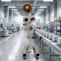 Machine d'étiquetage semi-automatique pour surfaces planes 110-240v