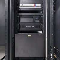Rak Server Jaringan Micro Data Center dengan Kontrol Akses Cerdas dan Pintu Berlubang Prefab Data Center